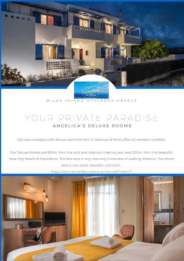 Angelica'S Deluxe Rooms In Adamas מראה חיצוני תמונה